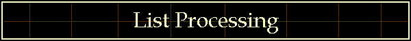 List Processing